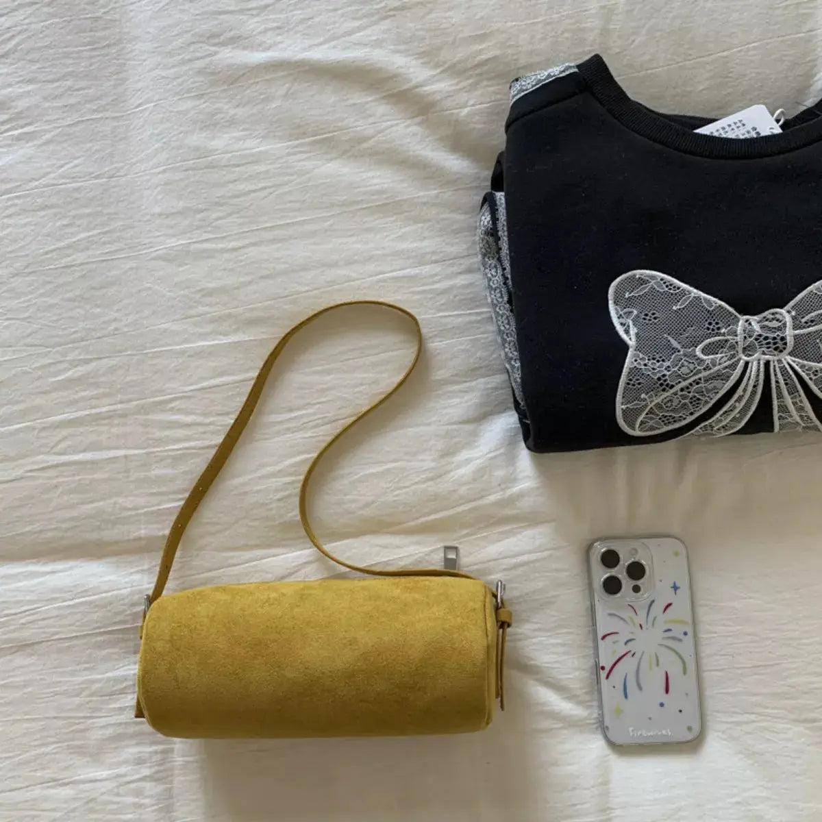 Retro Cylinder Shoulder Bag Simply Love