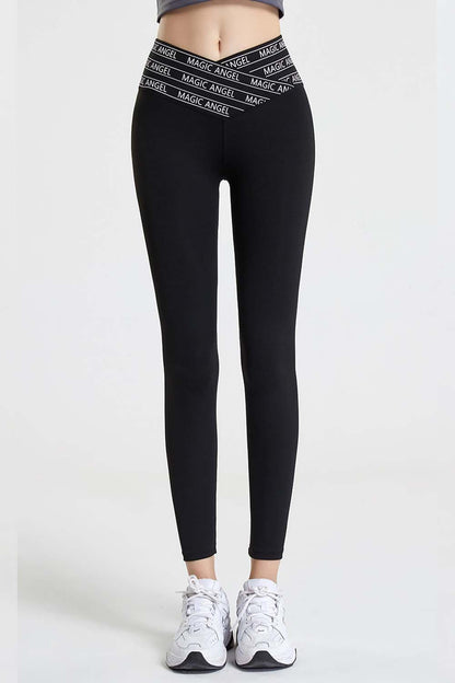 Wide Waistband Sports Pants.