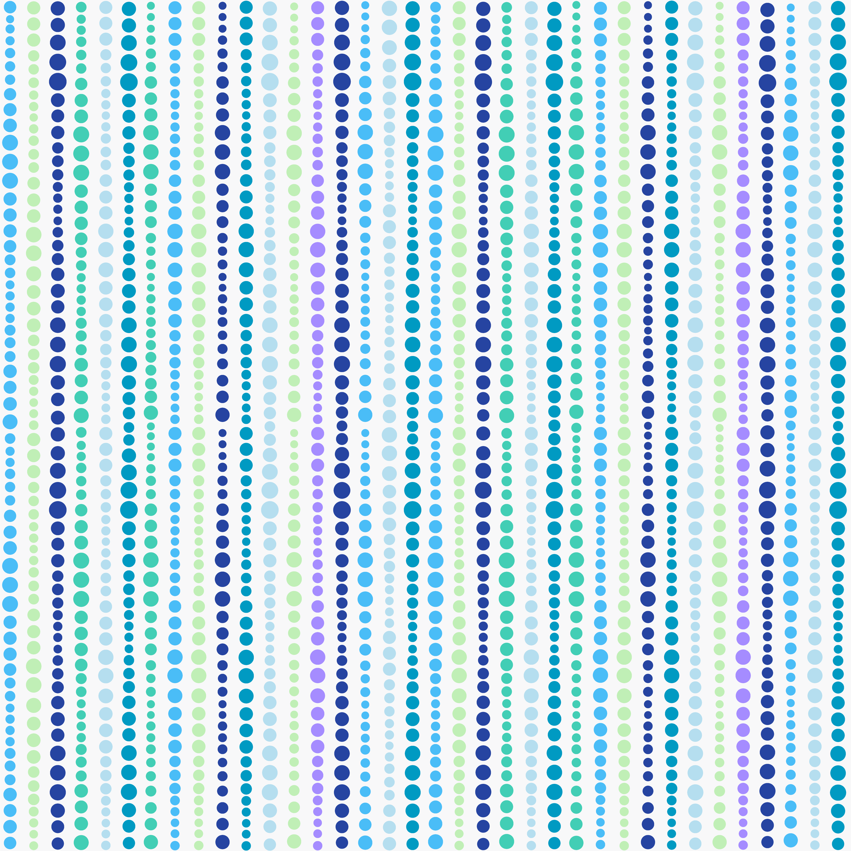 Boca Tunic Top In Candy Dots Blue Lightweight Relaxed Fit Katherine Way