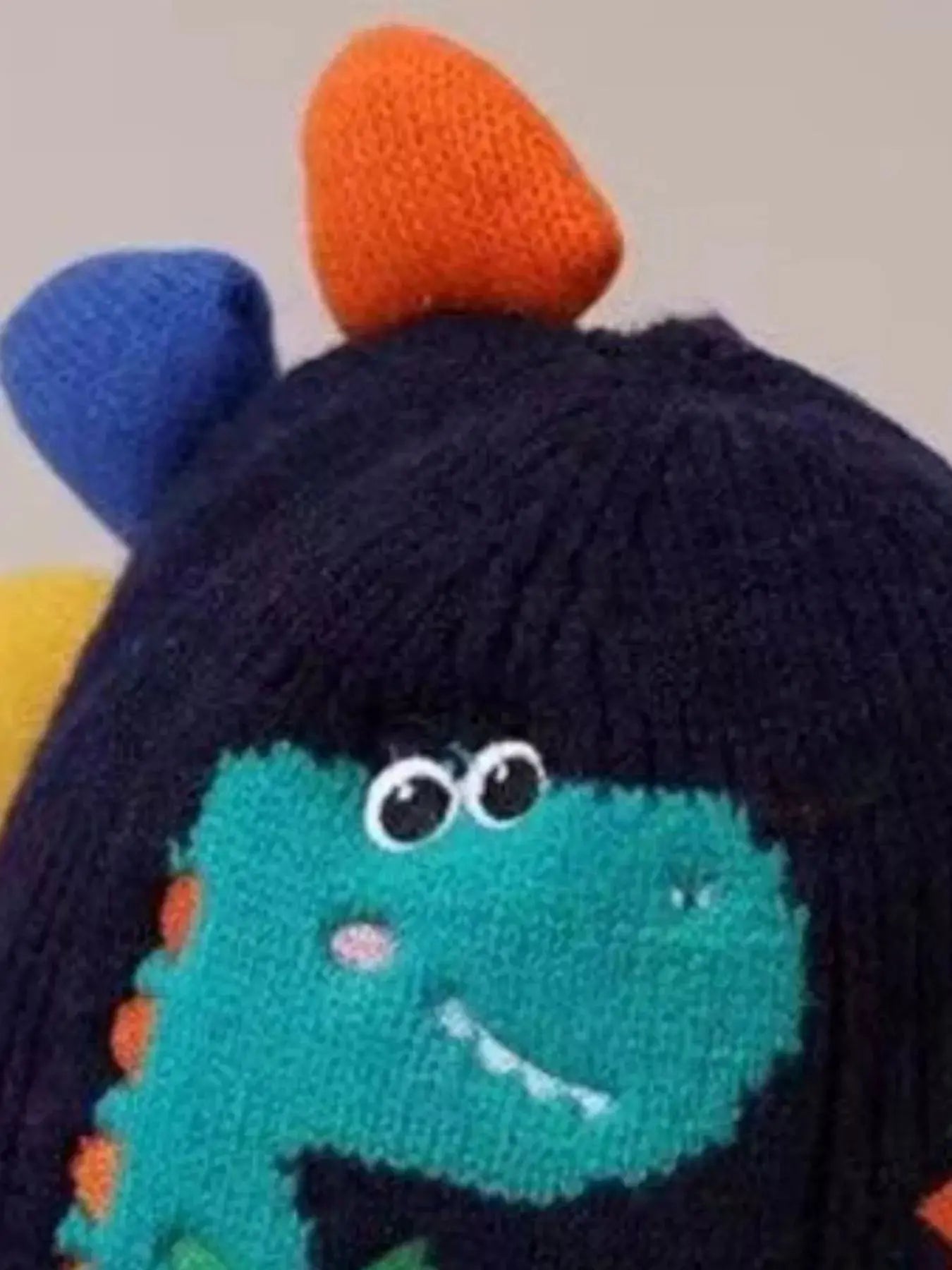 Children's Dinosaur Knitted Hat Simply Love