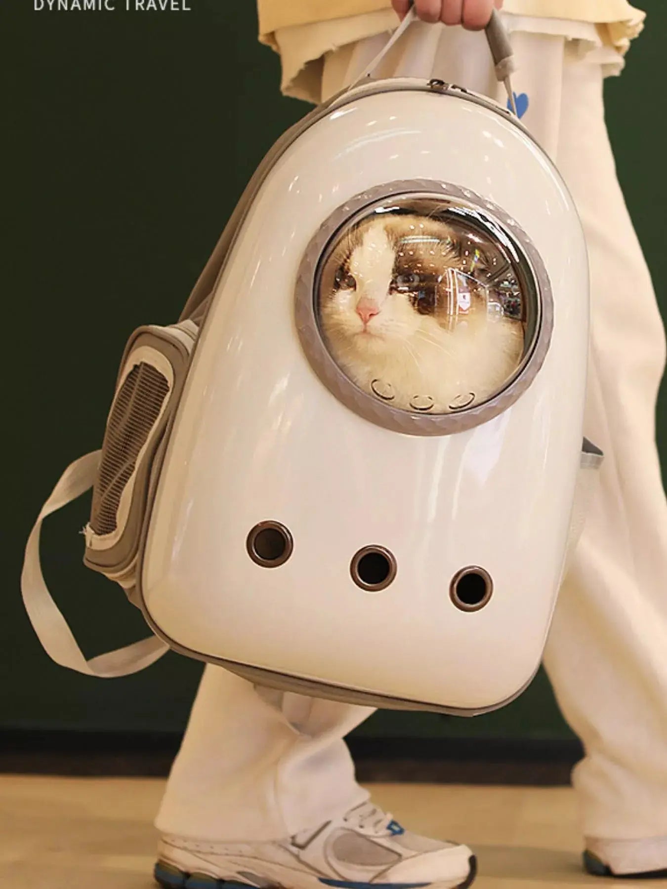 Space Capsule Transparent Pet Carrier Backpack Simply Love
