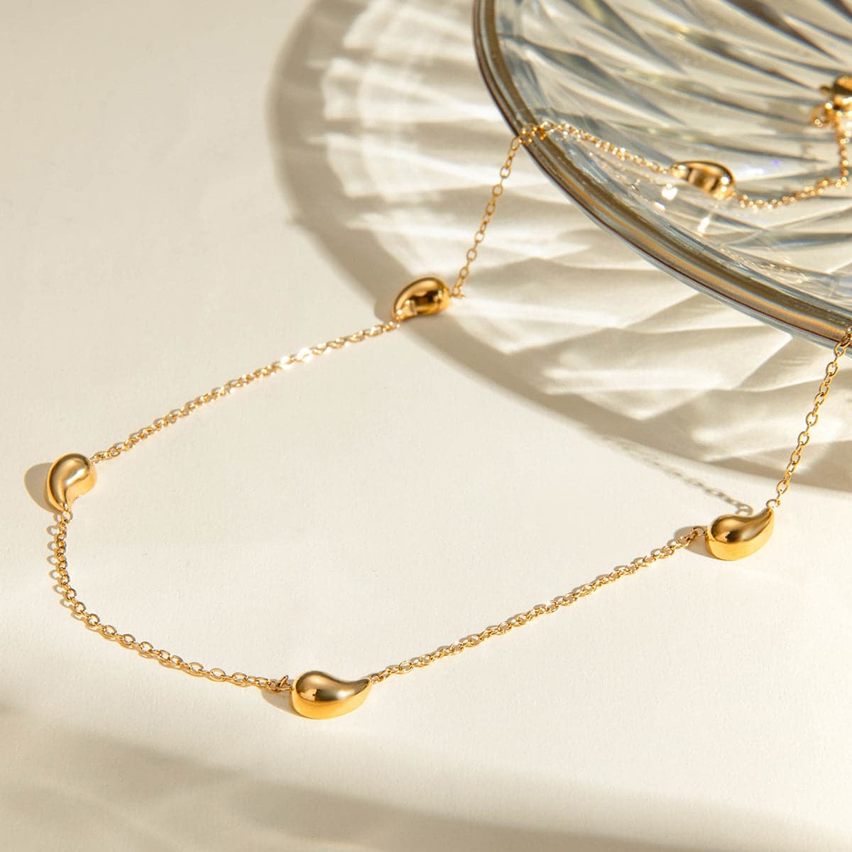 18K Gold-Plated Necklace.