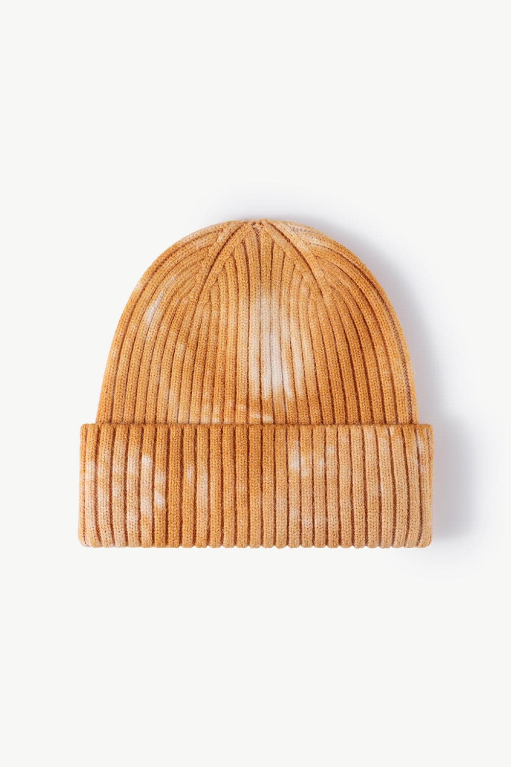 Tie-Dye Ribbed Cuffed Beanie.