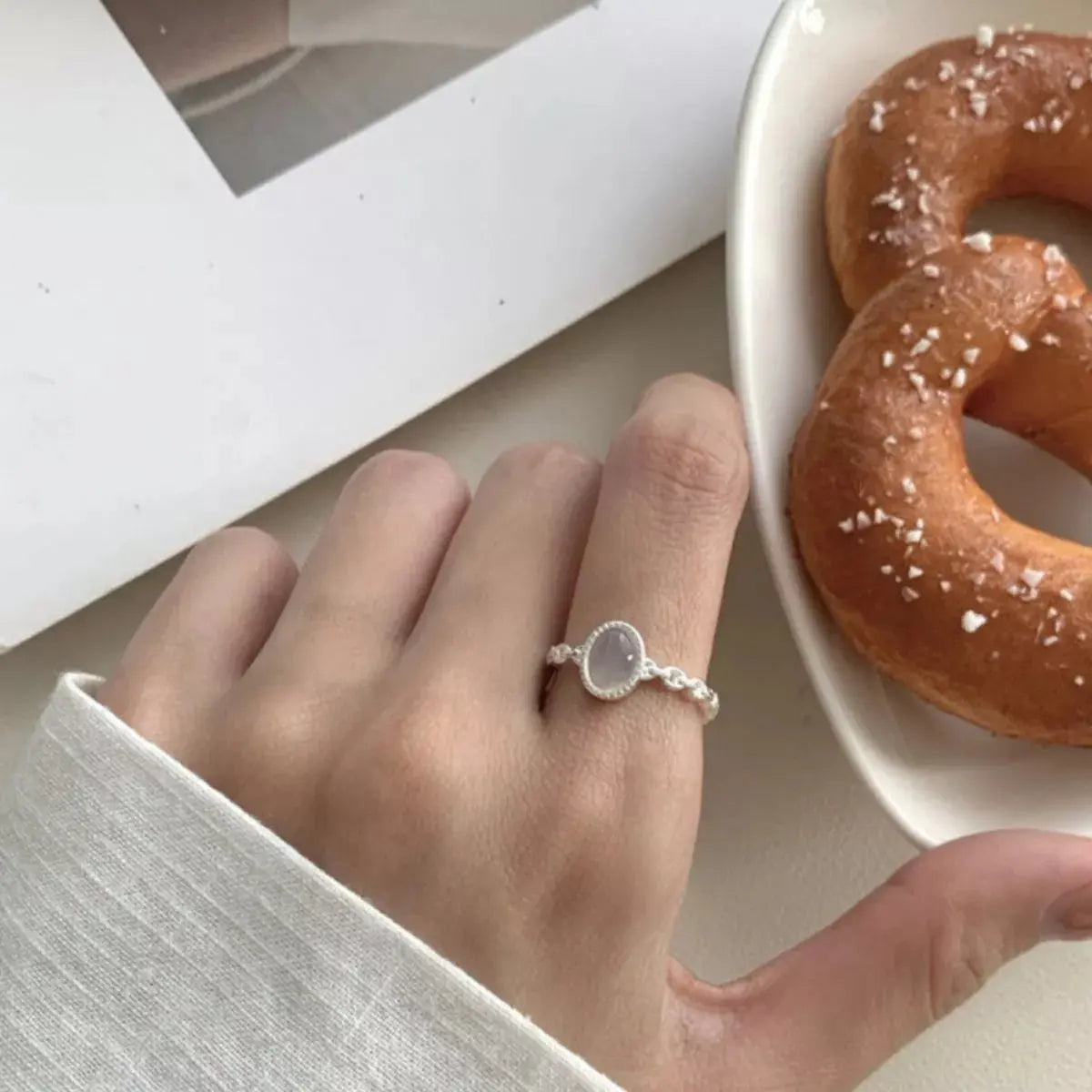 925 Sterling Silver Open Ring Simply Love