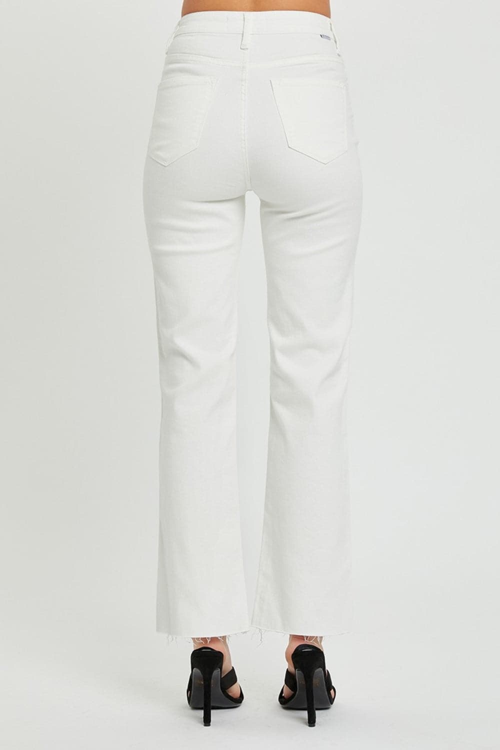 RISEN Full Size High Rise Tummy Control Straight Jeans.