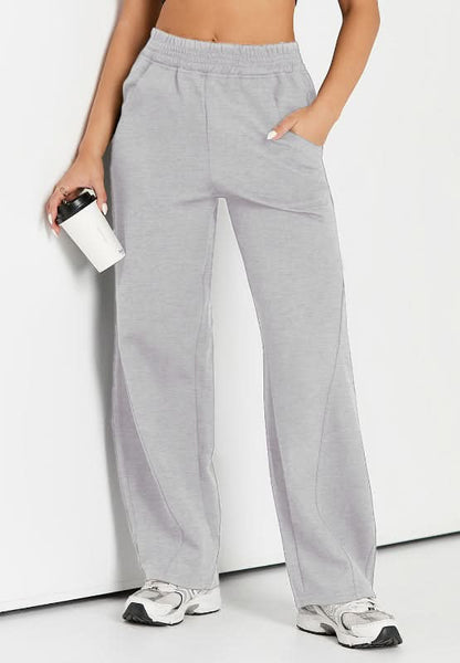 Cozy Pocketed Elastic-Waist Lounge Pants