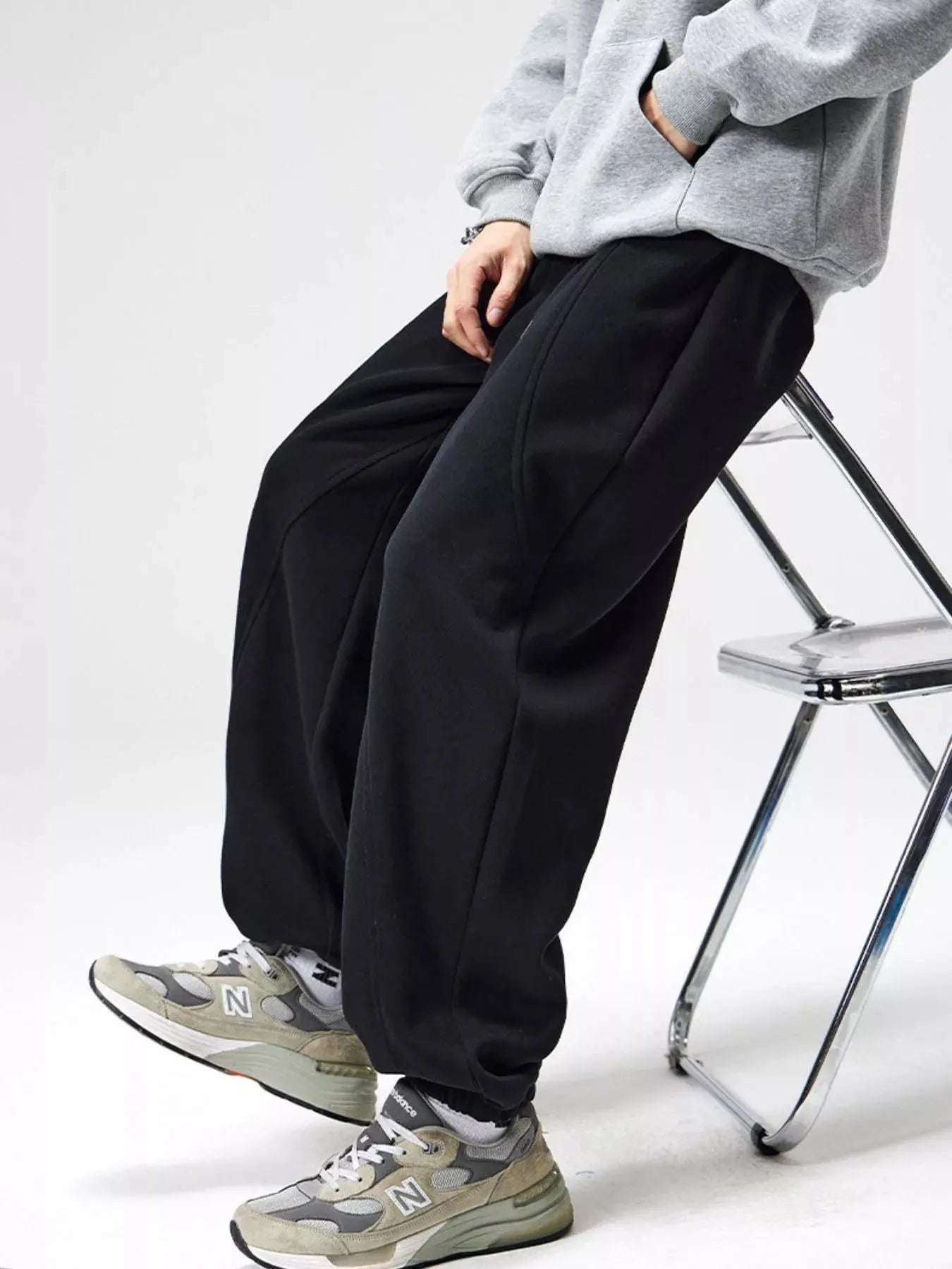 Men's Plus Size Loose Fit Drawstring Sweatpants Simply Love