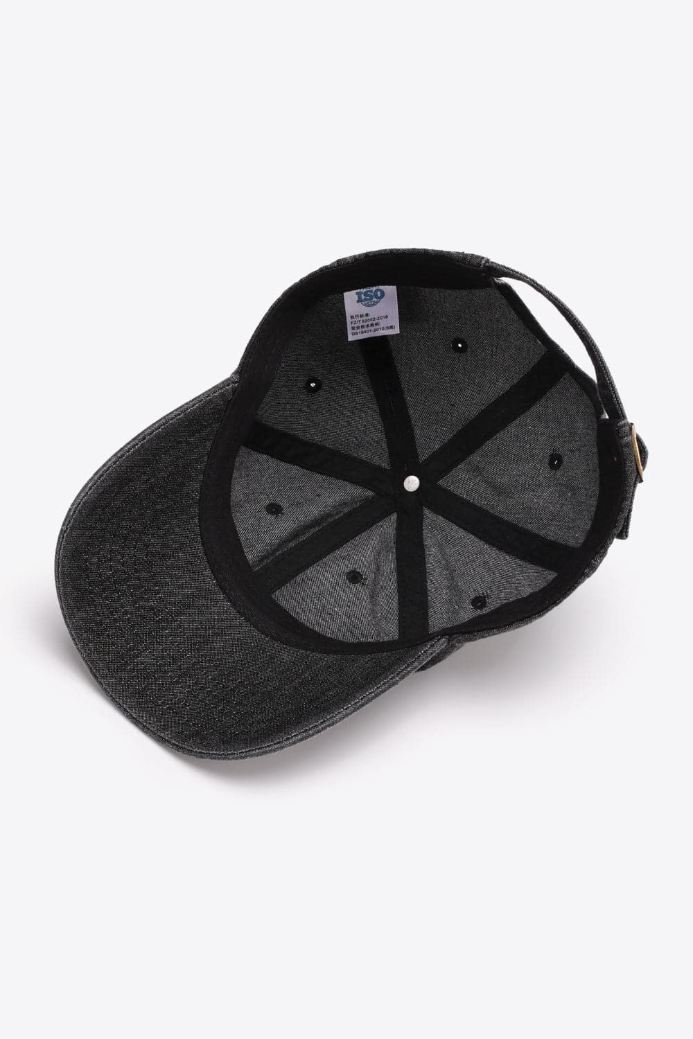 Plain Adjustable Baseball Cap.