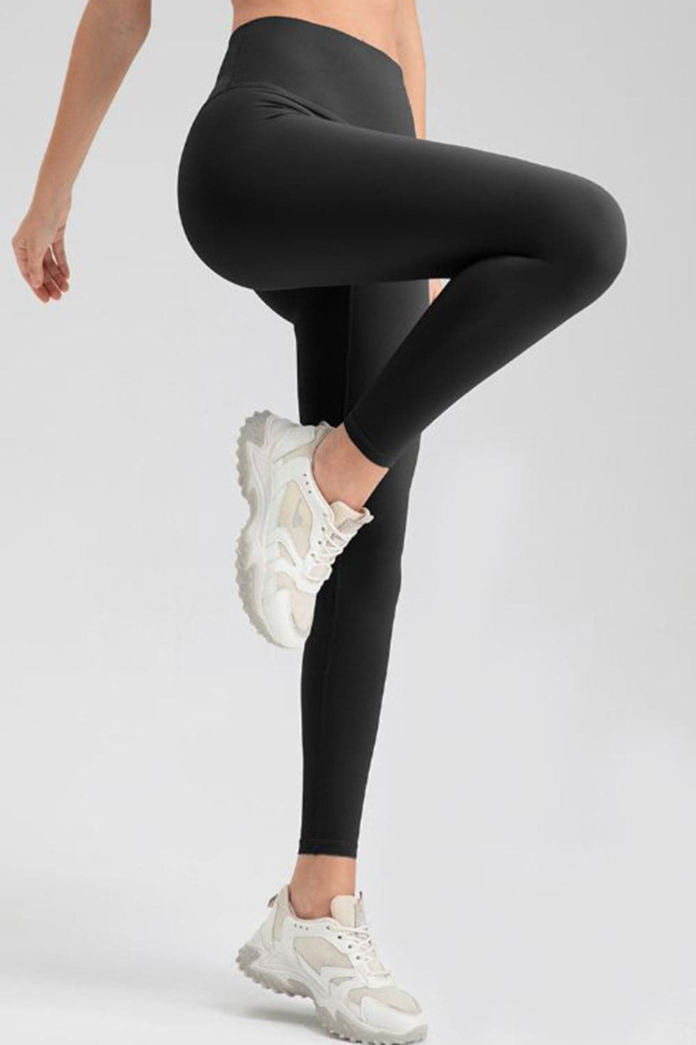 Wide Waistband Sport Leggings.