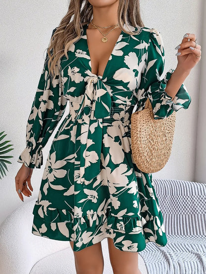 Simply Love: Ruffled Long Sleeve Dress