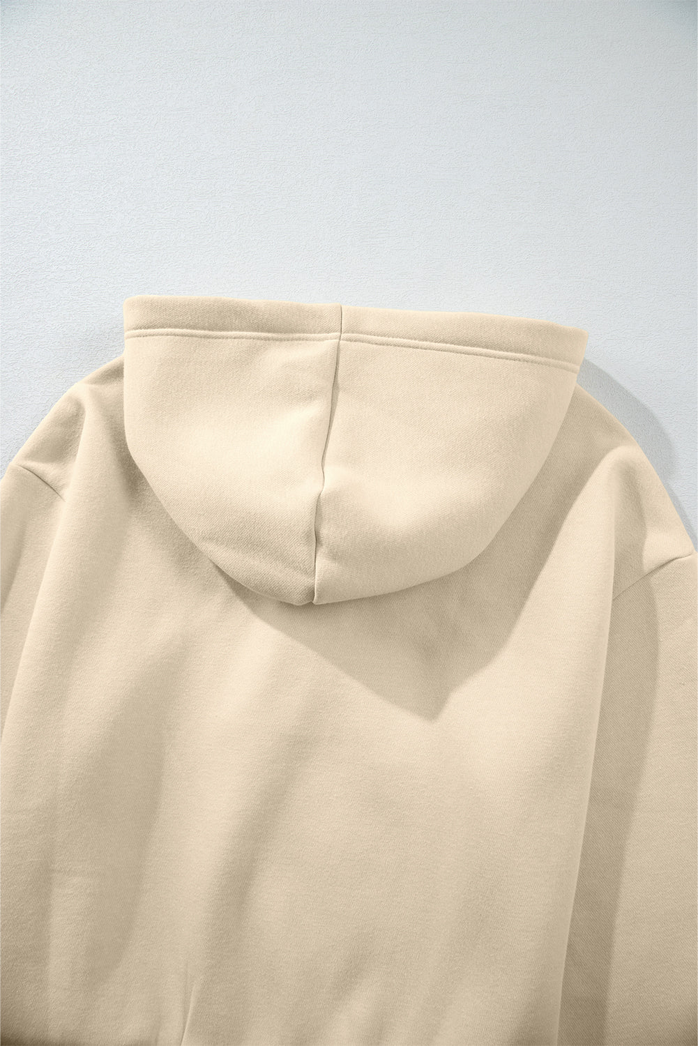 Parchment hoodie & high-waist set