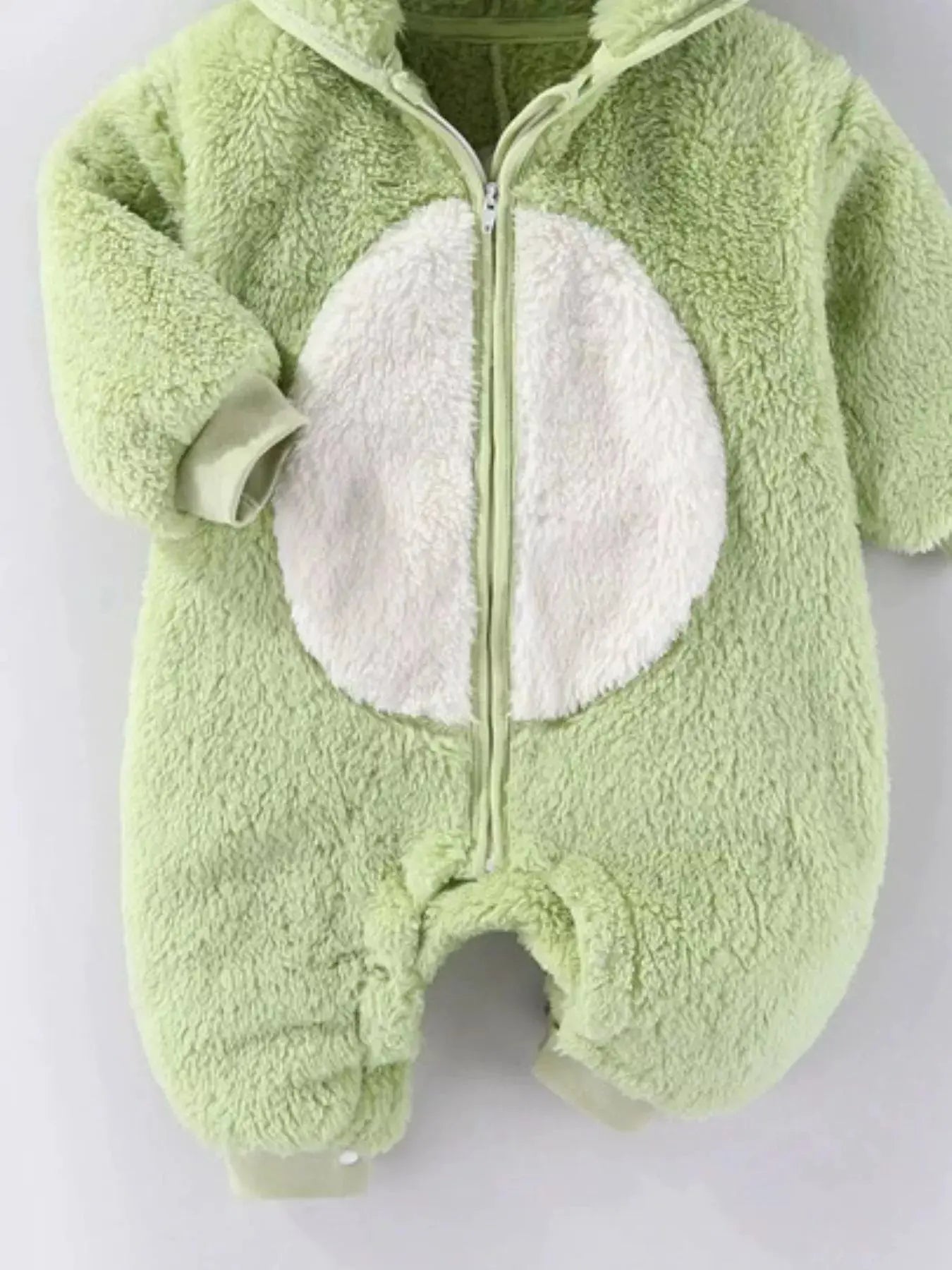 Children's Animal Plush Hooded One-Piece Jumpsuit Simply Love