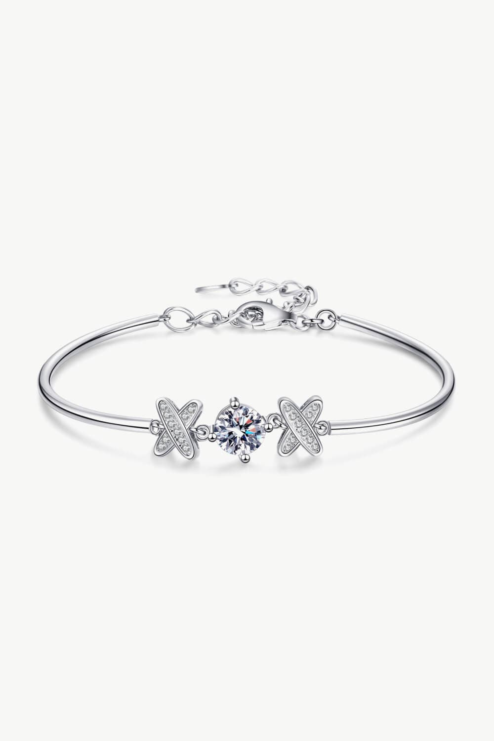 Adored Happy State of Mind 1 Carat Moissanite Bracelet.