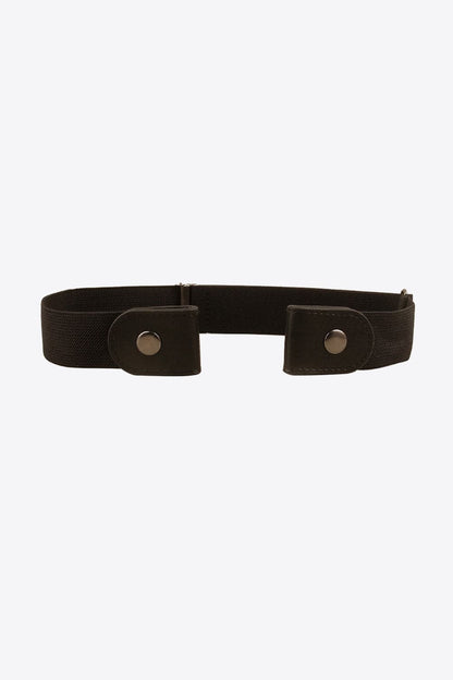 PU Elastic Snap Closure Belt.