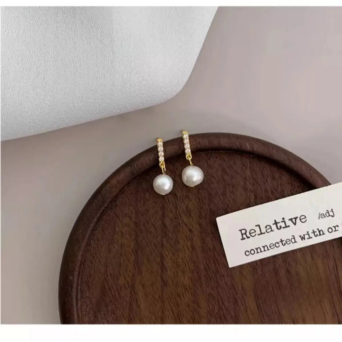 Pearl Drop Earrings Simply Love