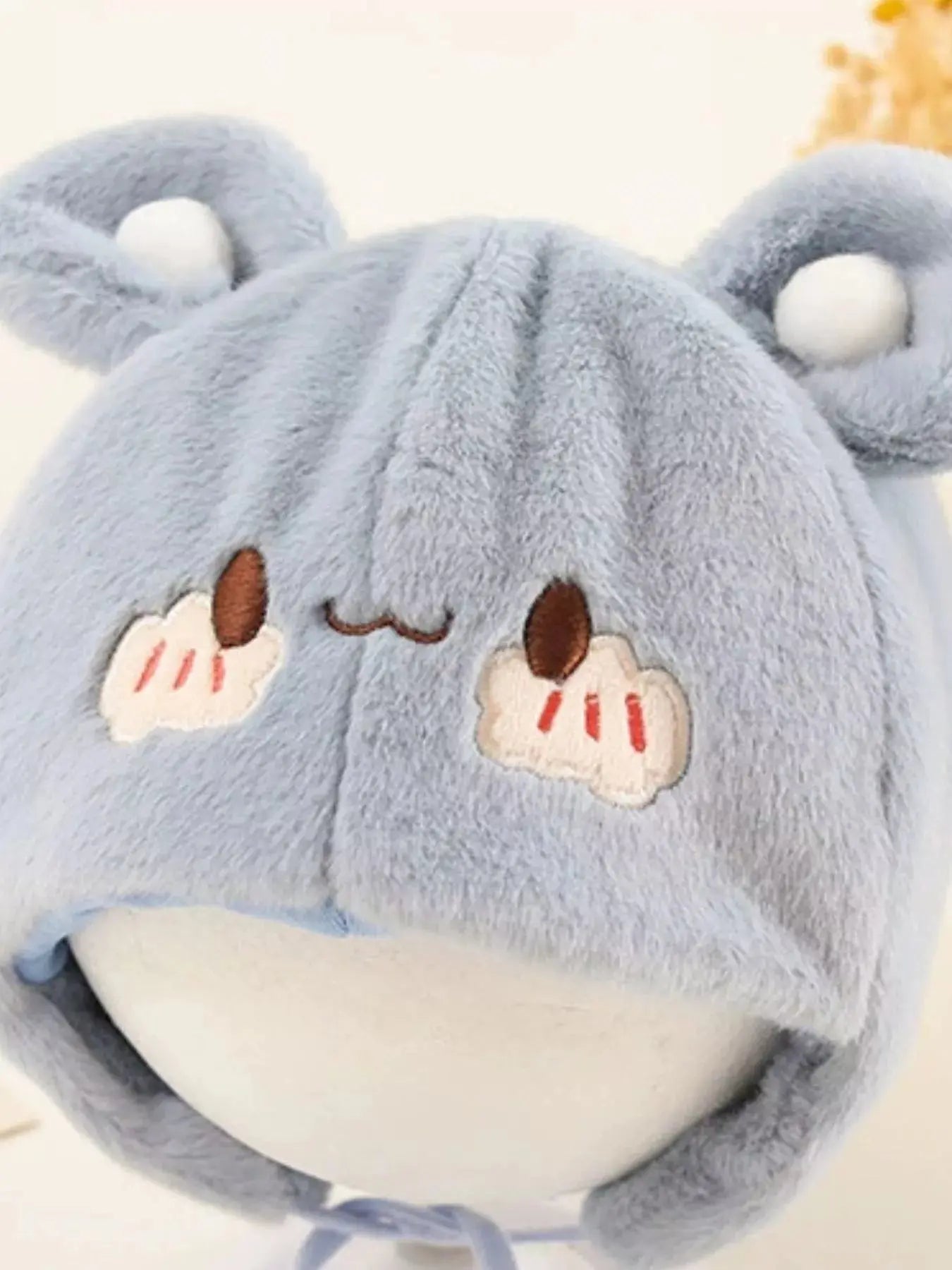 Children's Cute Bear Ear Plush Hat Simply Love