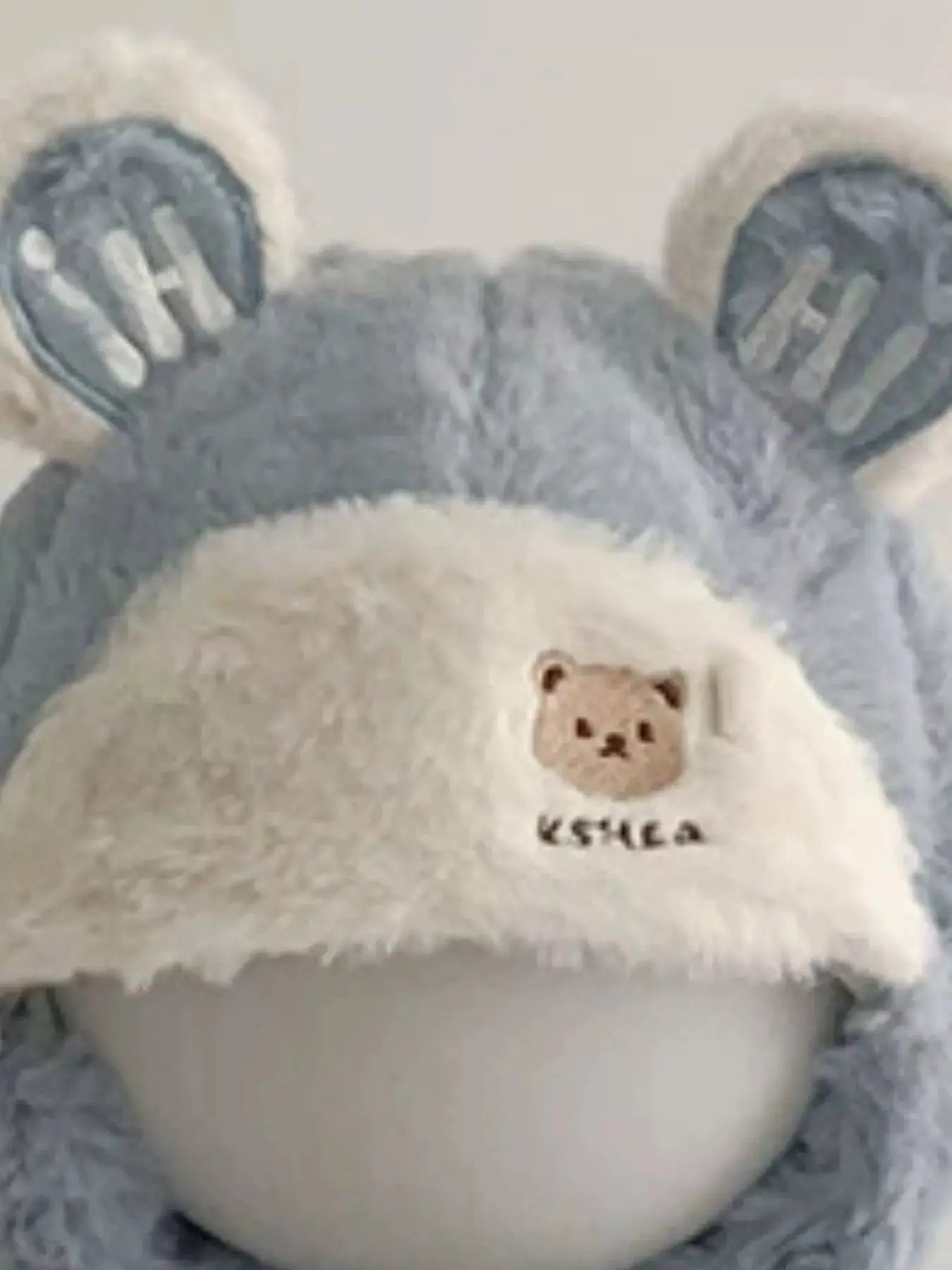 Children's Bear Ear Fluffy Hat Simply Love