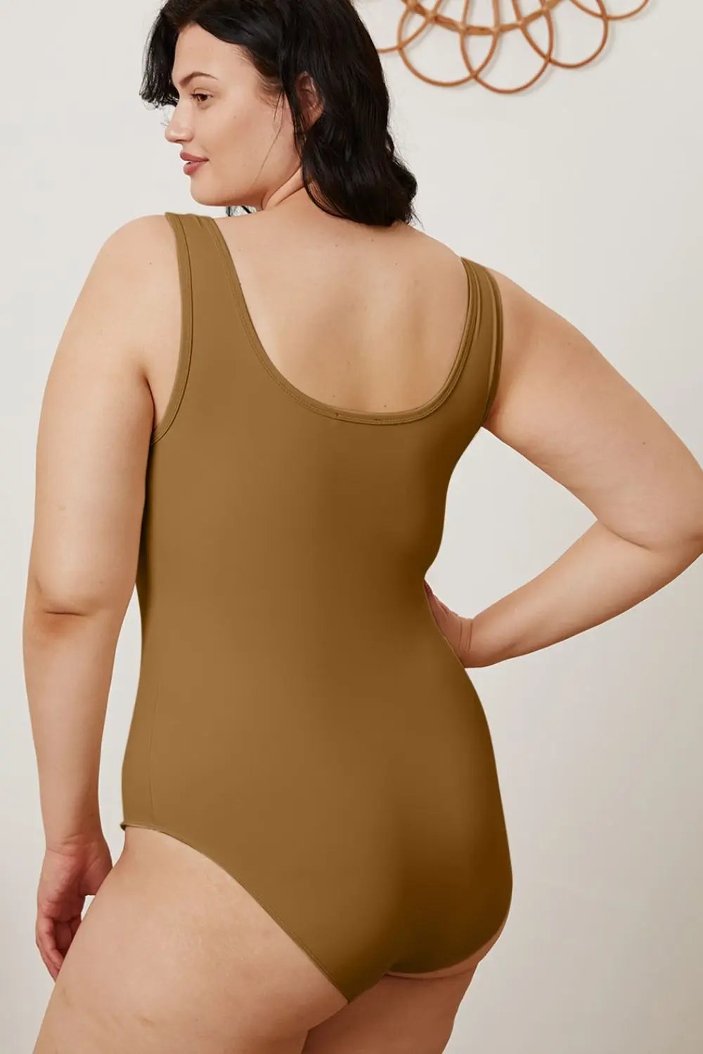 Basic Bae Full Size Square Neck Sleeveless Bodysuit - Love Salve