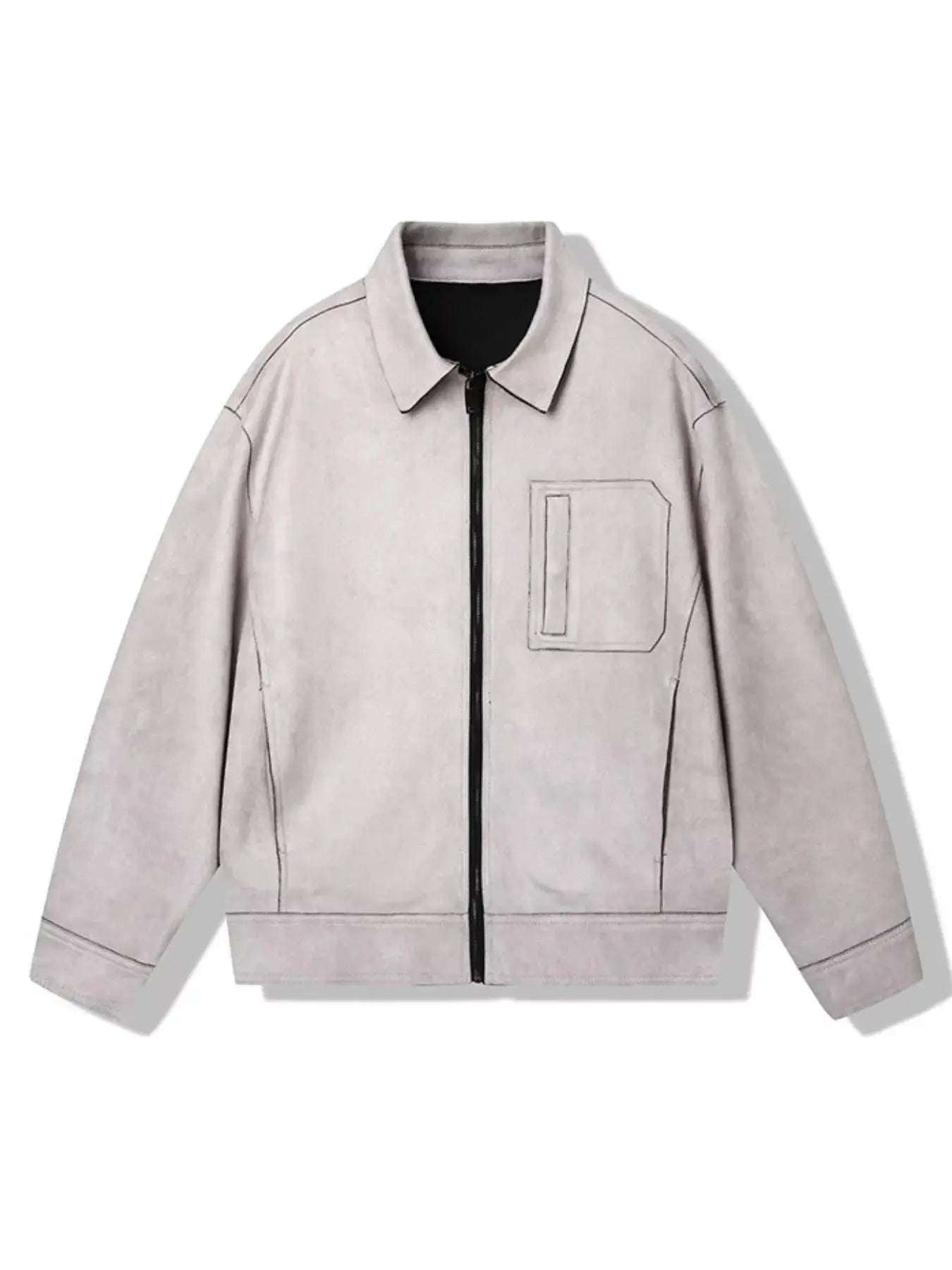 Men's Casual Lightweight Zip-Up Jacket Simply Love