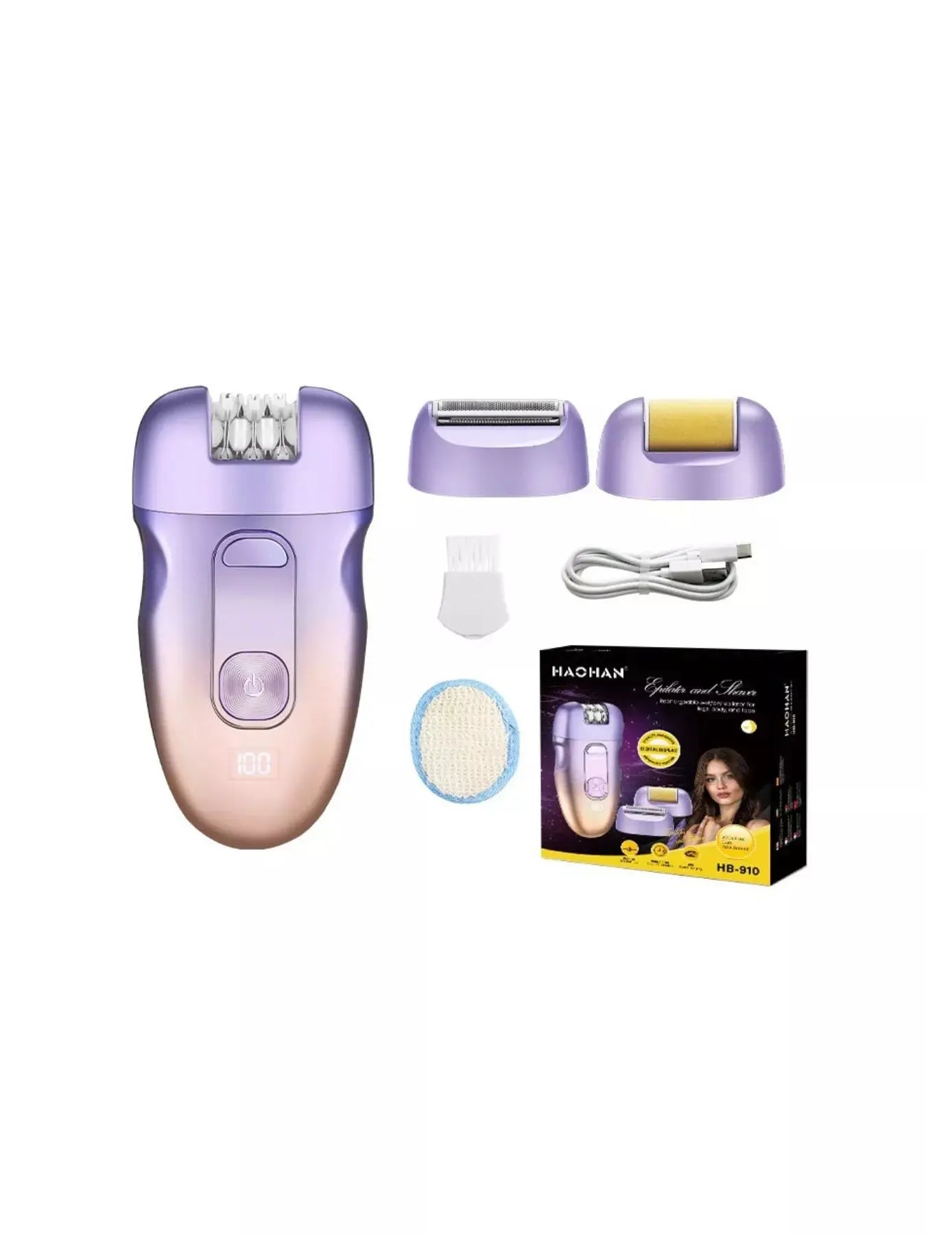 3 in 1 Portable Hair Removal Epilator Simply Love