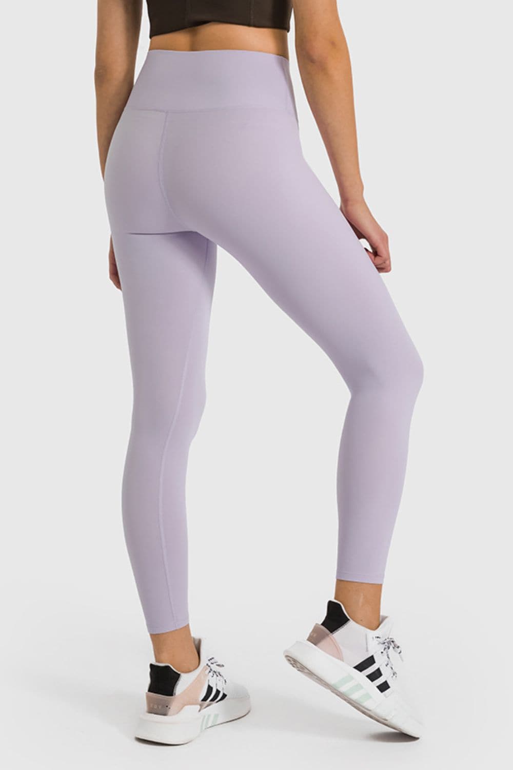 High Waist Ankle-Length Yoga Leggings.