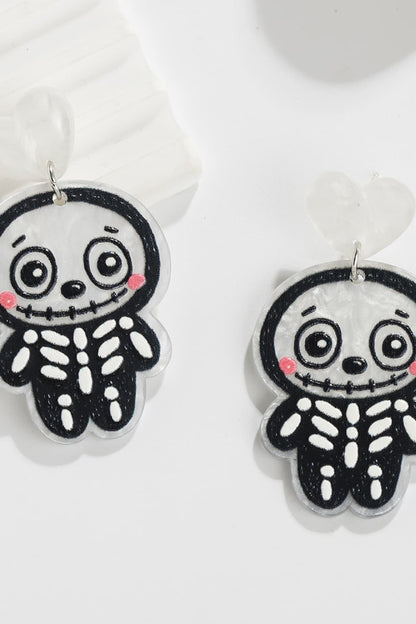 Spooky Acrylic Halloween Earrings