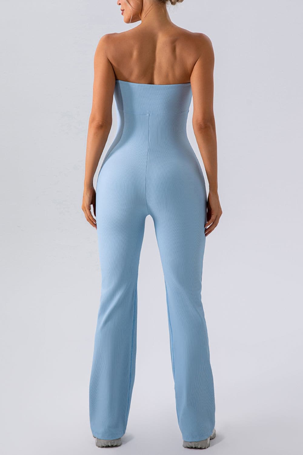 Sleeveless Straight Active Jumpsuit.