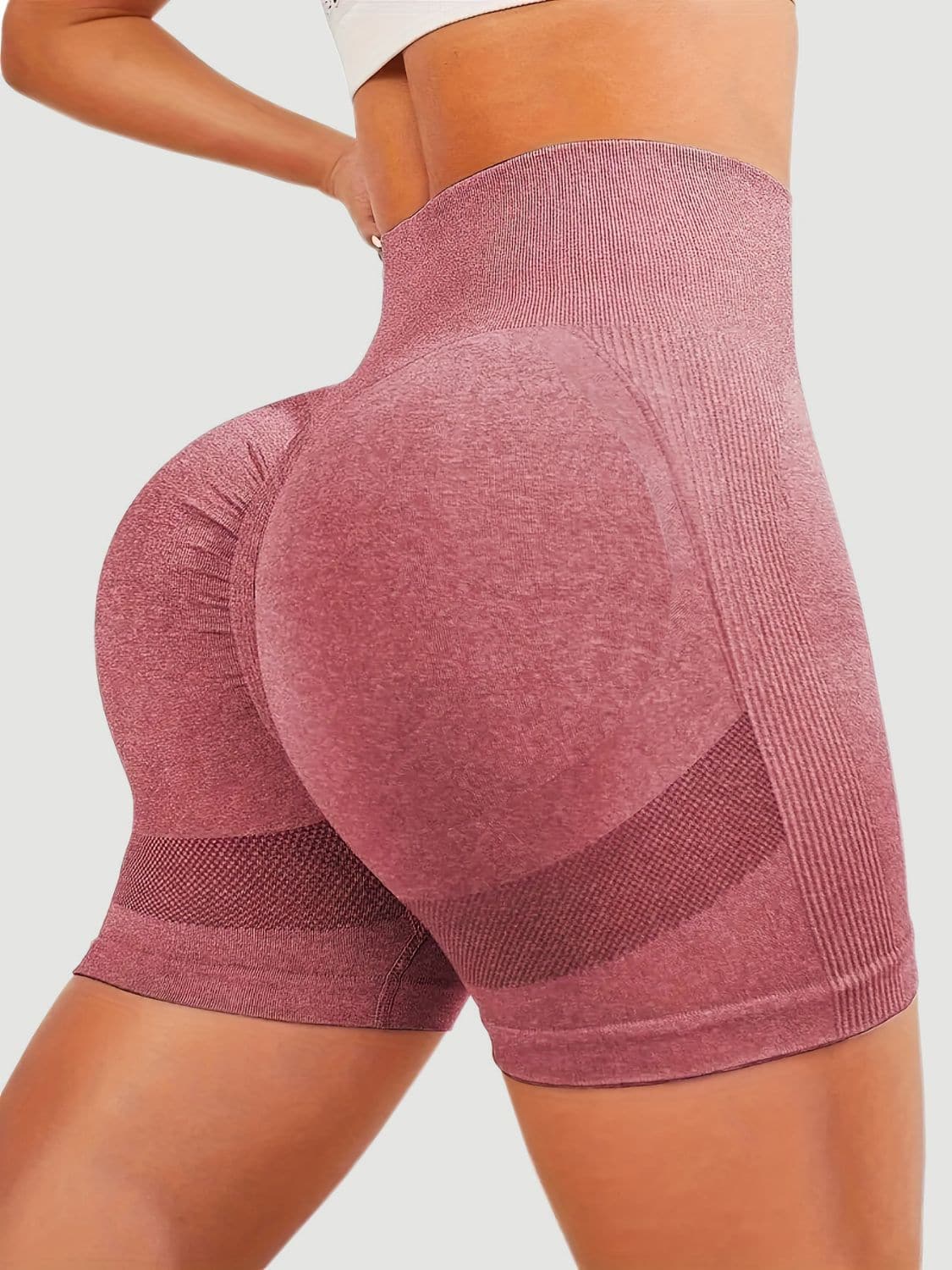 High Waist Active Shorts.