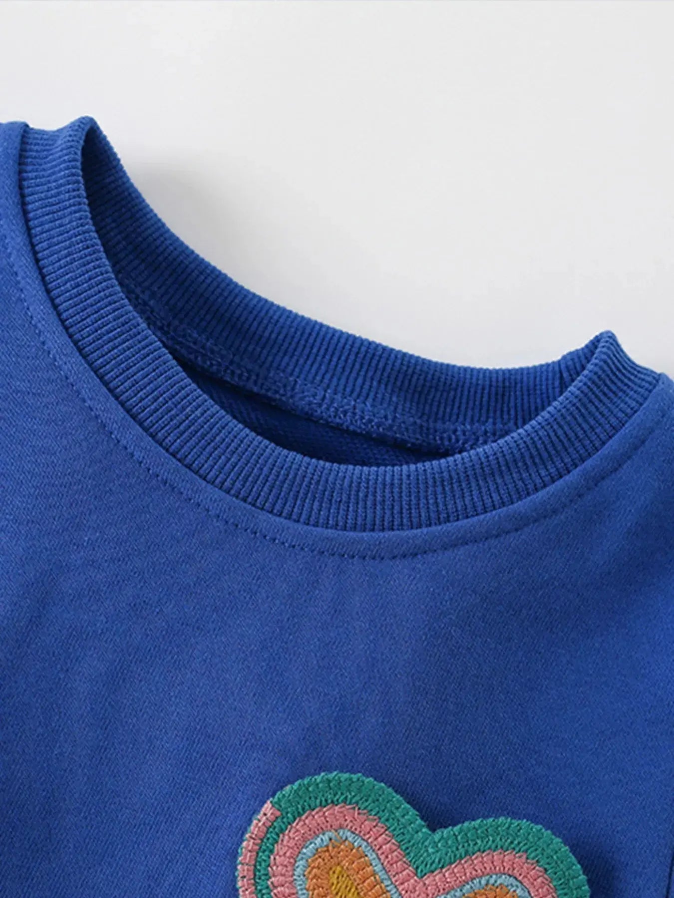Children's Heart Round Neck Tee and Shorts Set Simply Love