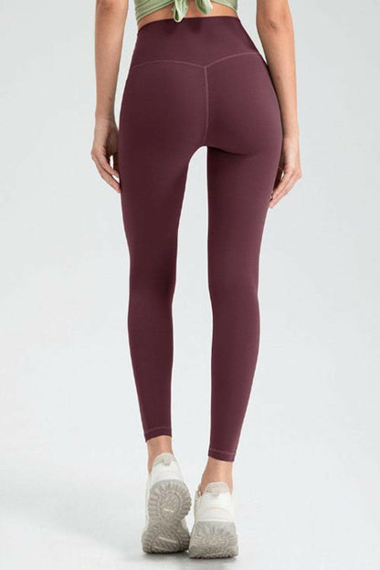 Wide Waistband High Waist Sport Leggings.