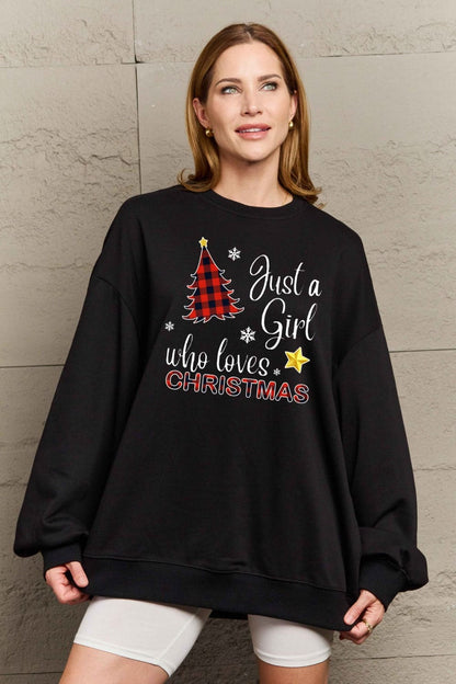 Simply Love Full Size Graphic Sweatshirt.