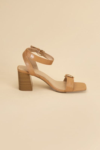 TREATY-S Buckle Sandal Heel.