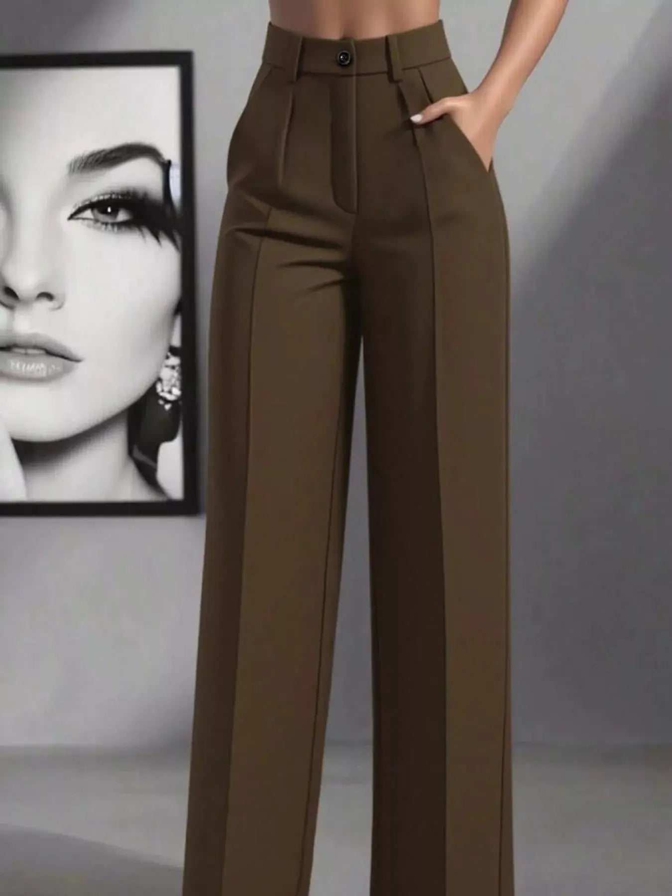 High-Waisted Wide Leg Pants Simply Love
