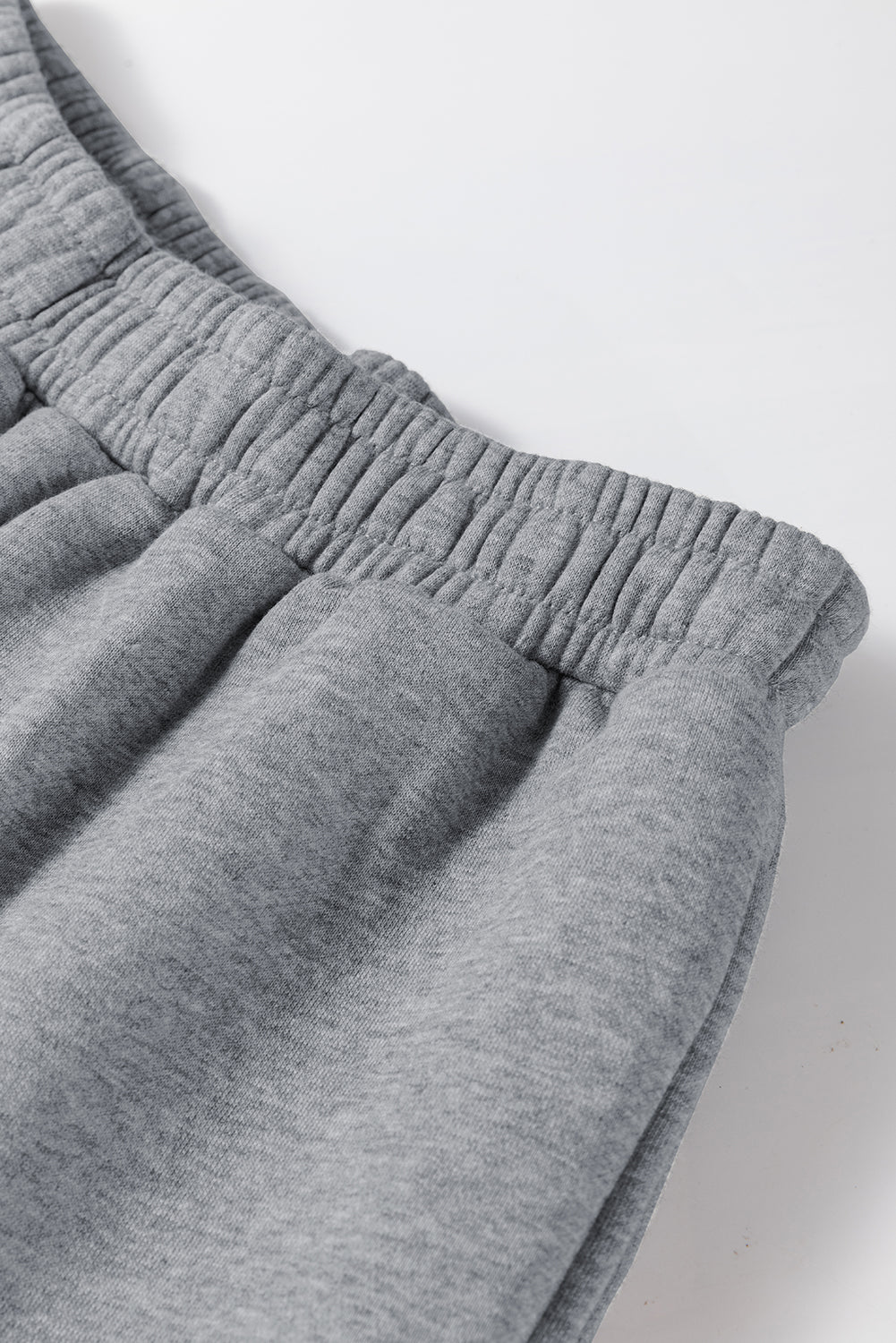 Cozy gray hoodie and joggers set for active adventures