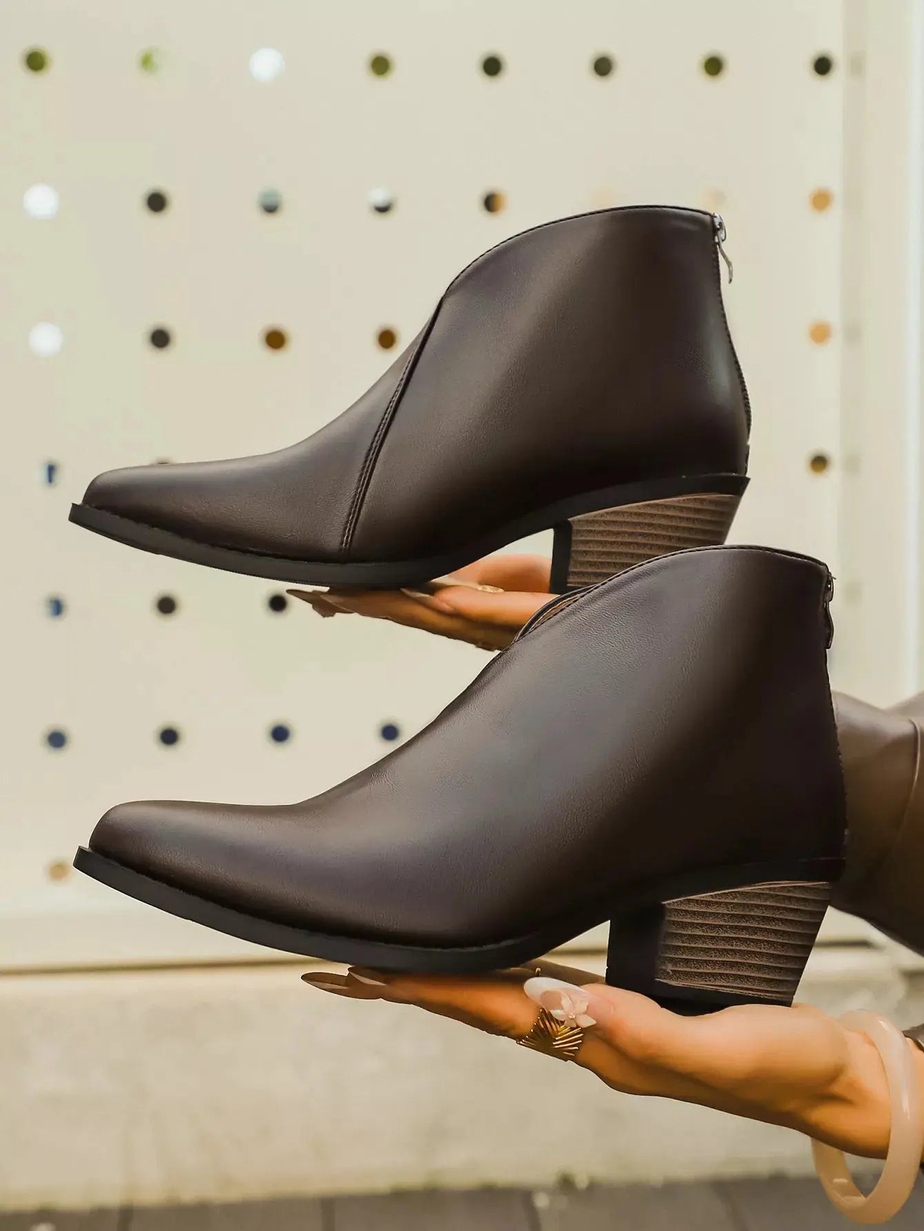 Pointed-Toe Ankle Boots Simply Love