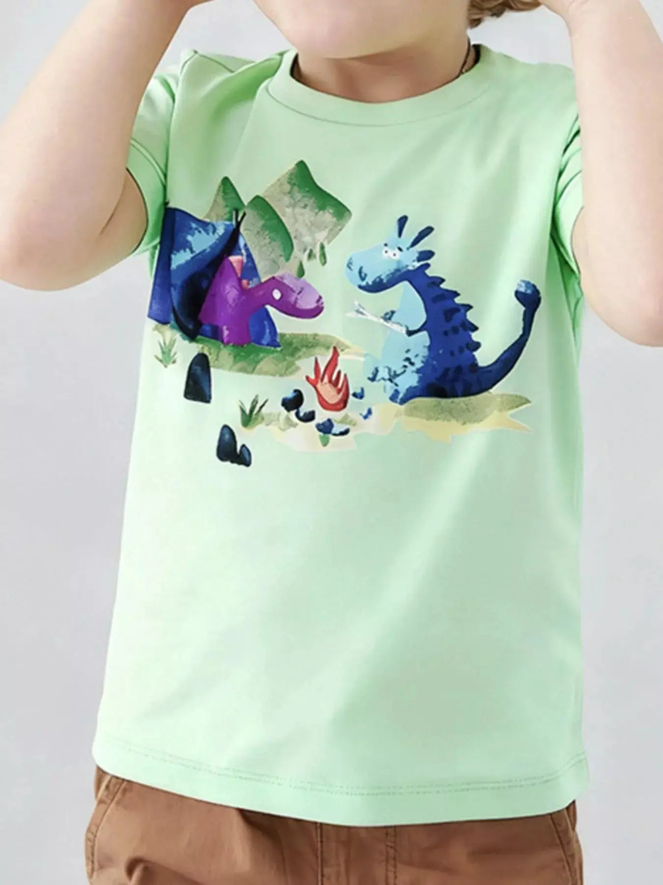 Children's Graphic Round Neck Tee Simply Love