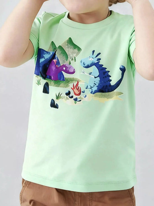 Children's Graphic Round Neck Tee Simply Love