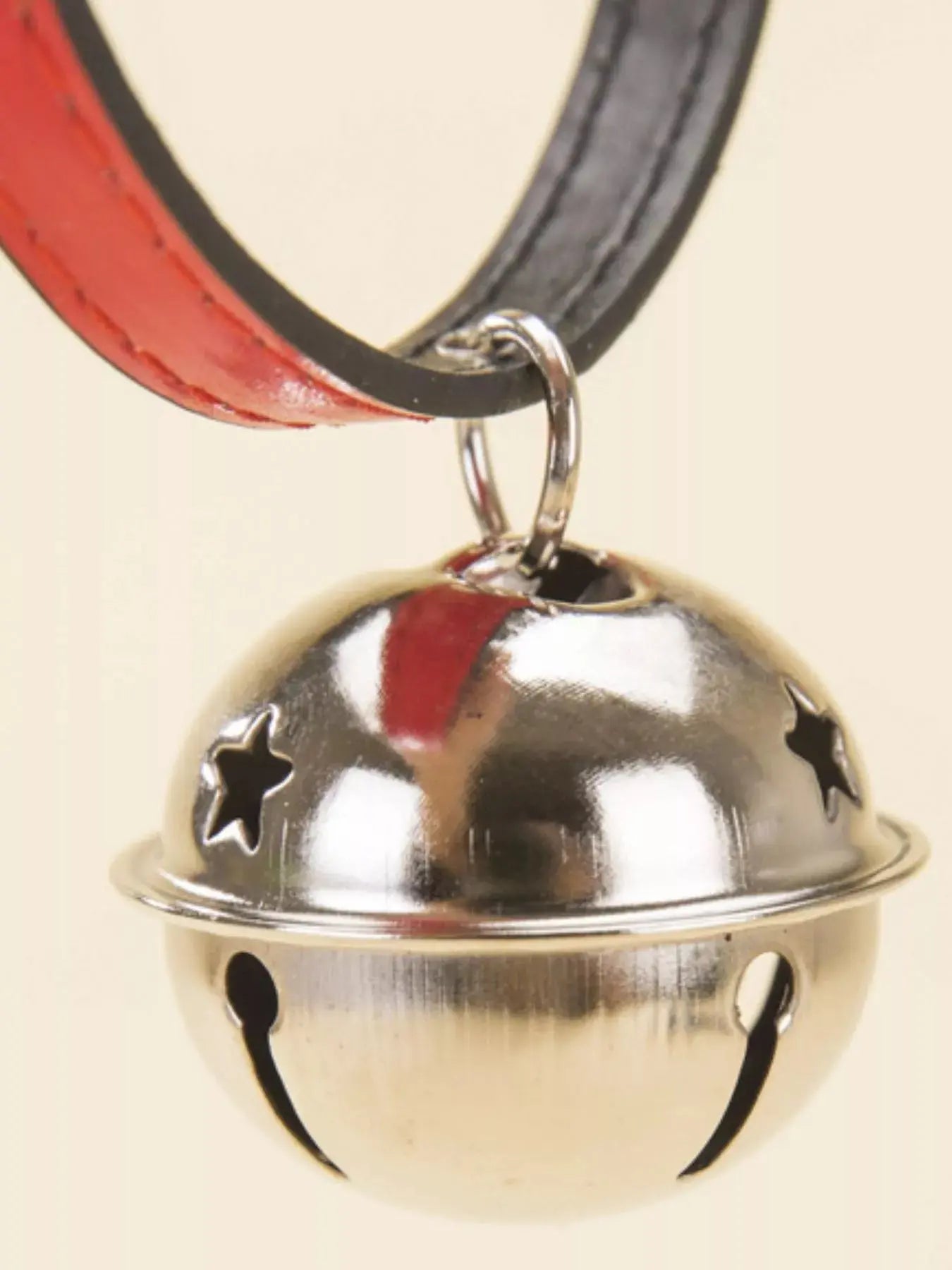 Leather Pet Collar with Bell Simply Love