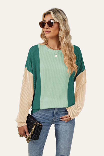 Double Take: Textured Long Sleeve Tee
