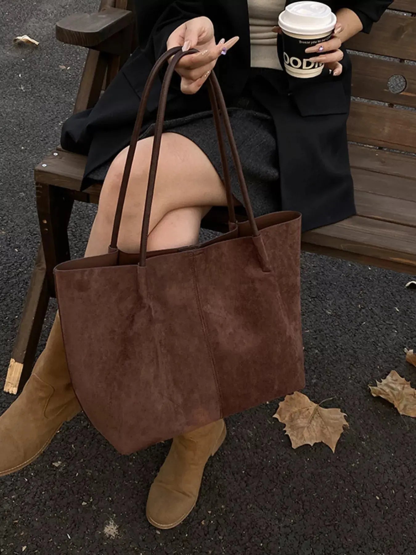 Solid Color Tote Bag Simply Love