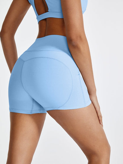 High Waist Active Shorts.