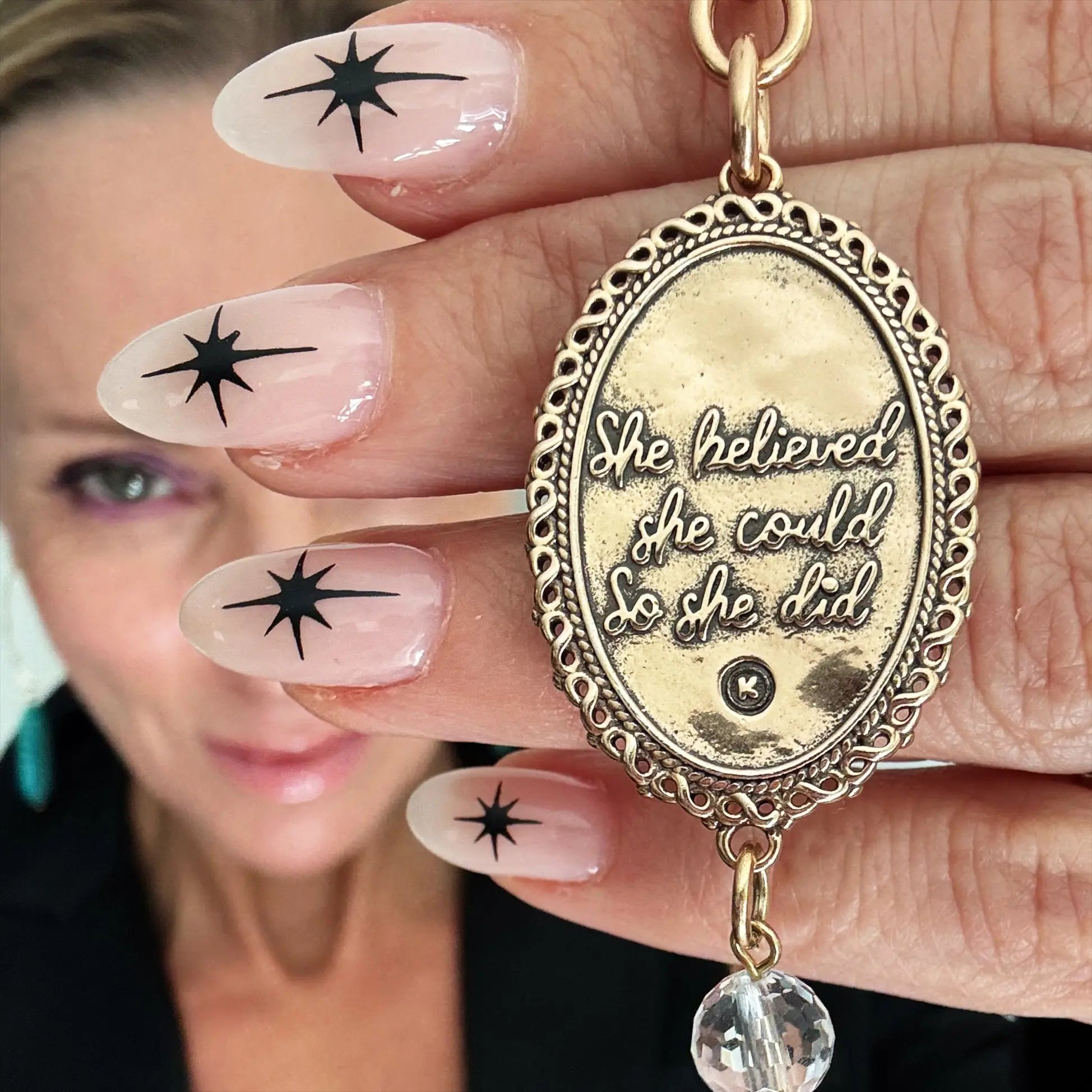 She Believed She Could Butterfly Choker Necklace Katia Designs