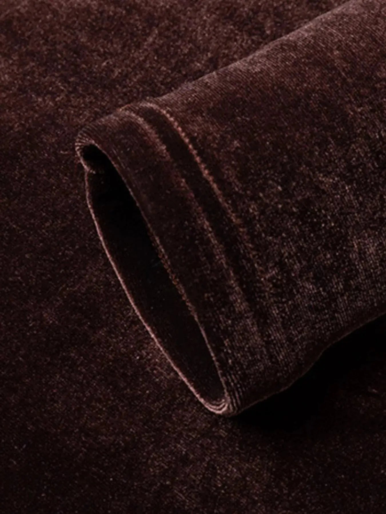 Men's Plus Size Velvet Embroidered Warm T-Shirt Simply Love