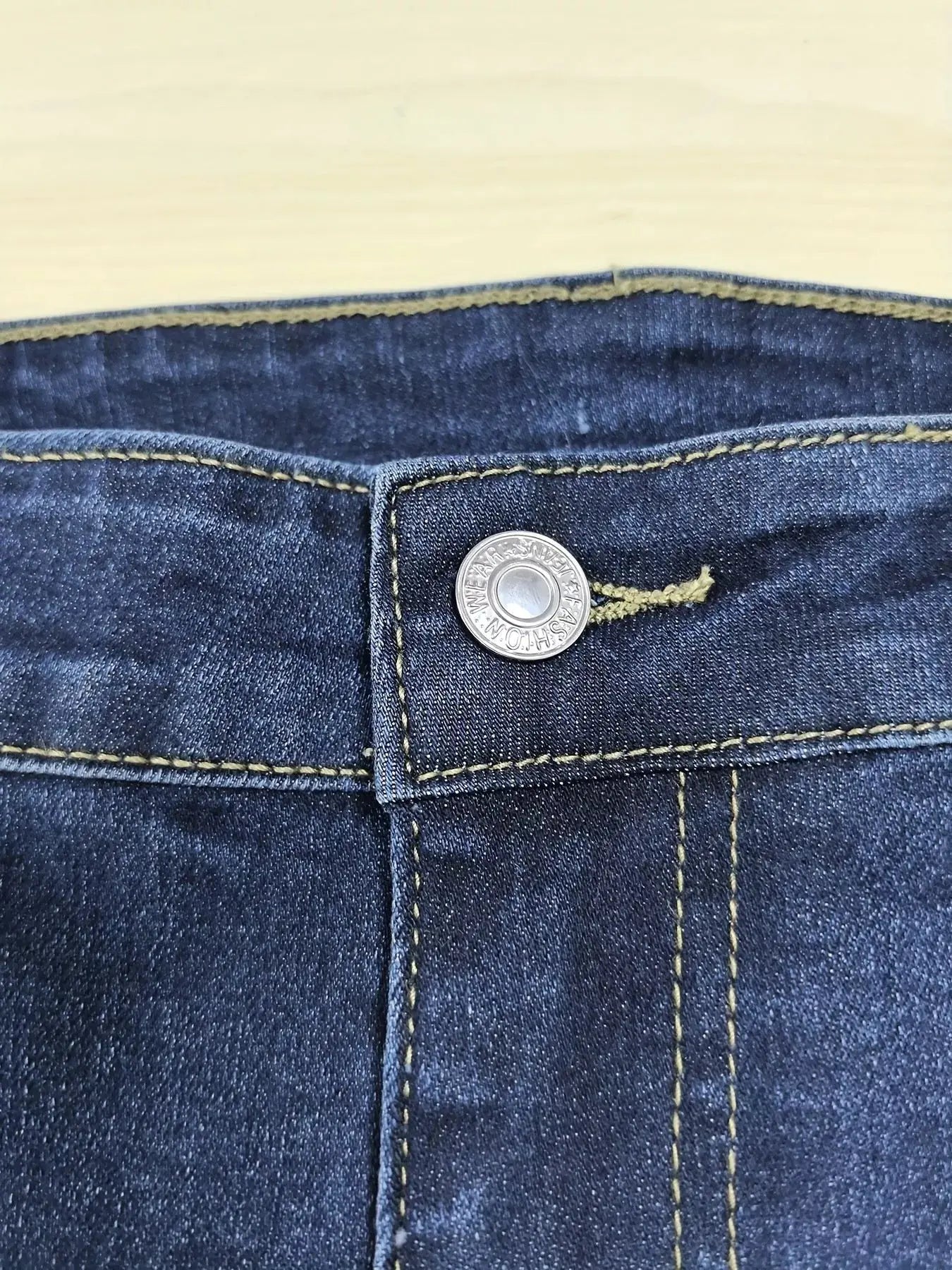 Plus Size Slim Fit Distressed Jeans Simply Love