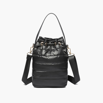 Lucky Puffer Mini Gift Bucket Crossbody Bag