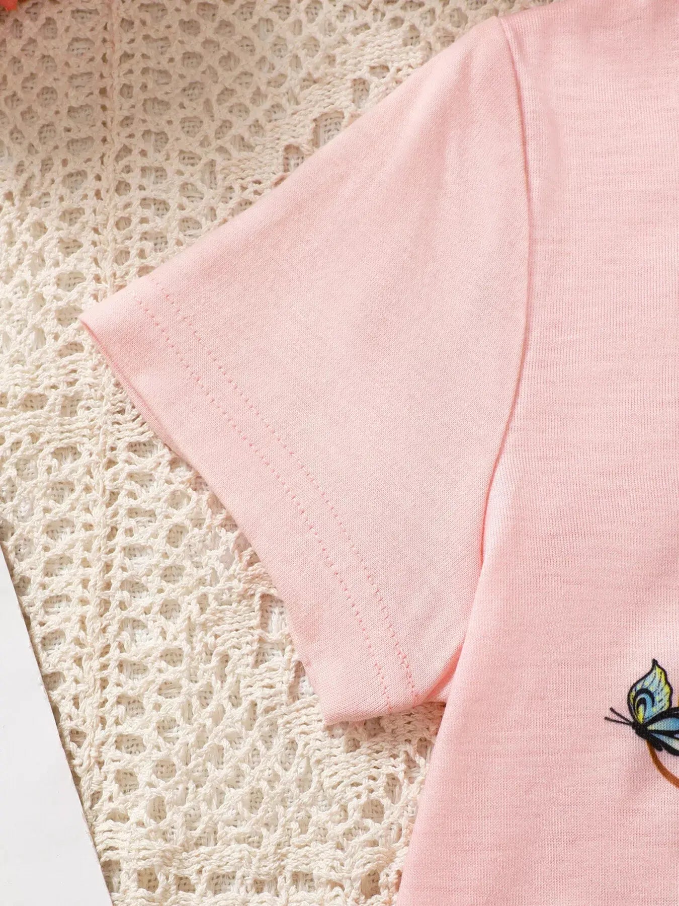 Children's Butterfly Tree Graphic Casual T-Shirt Simply Love