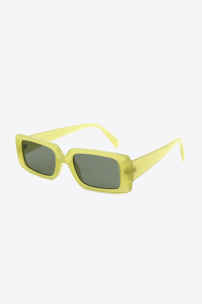 UV400 Polycarbonate Rectangle Sunglasses.