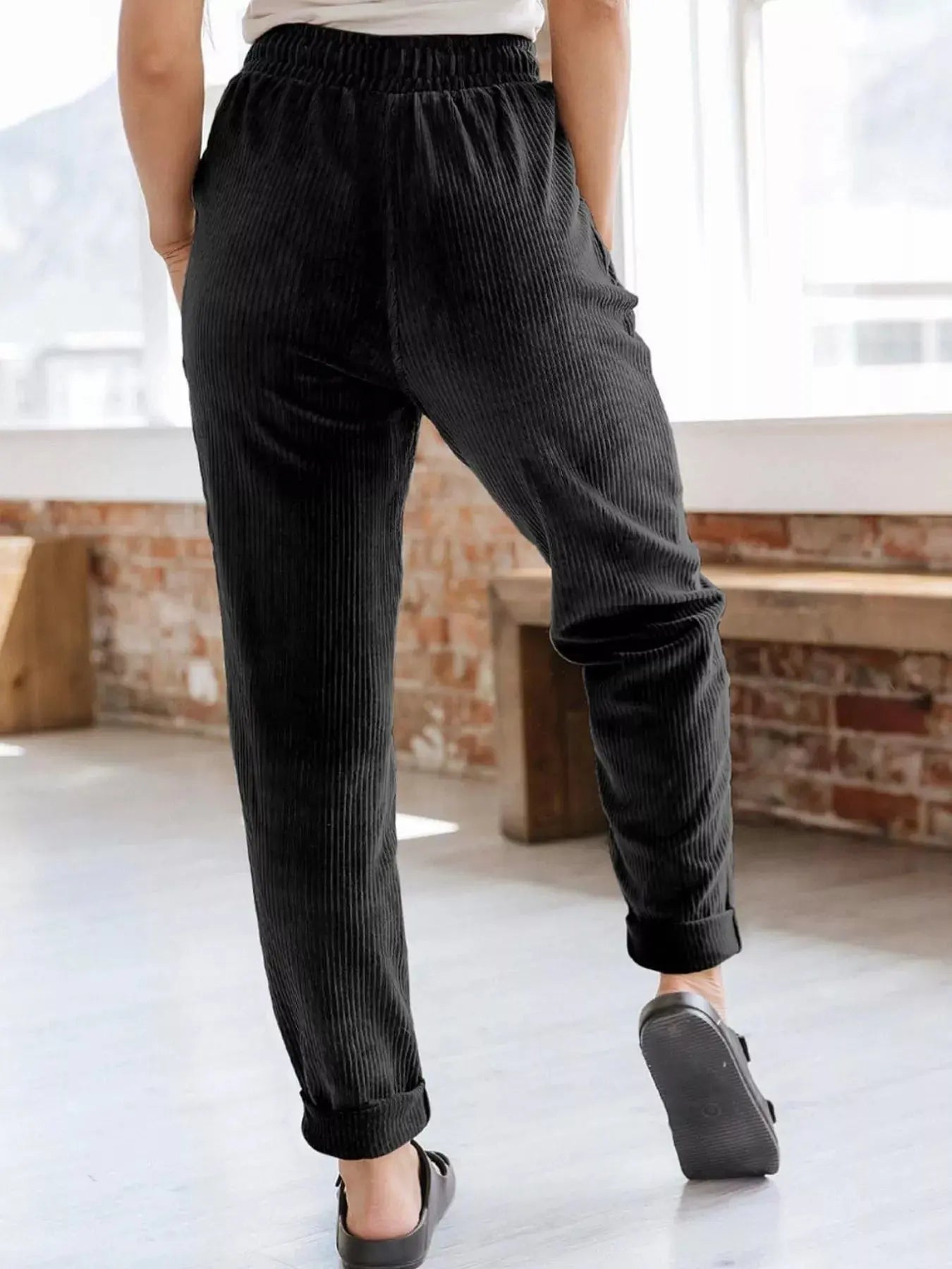 Relaxed Fit Corduroy Pants Simply Love