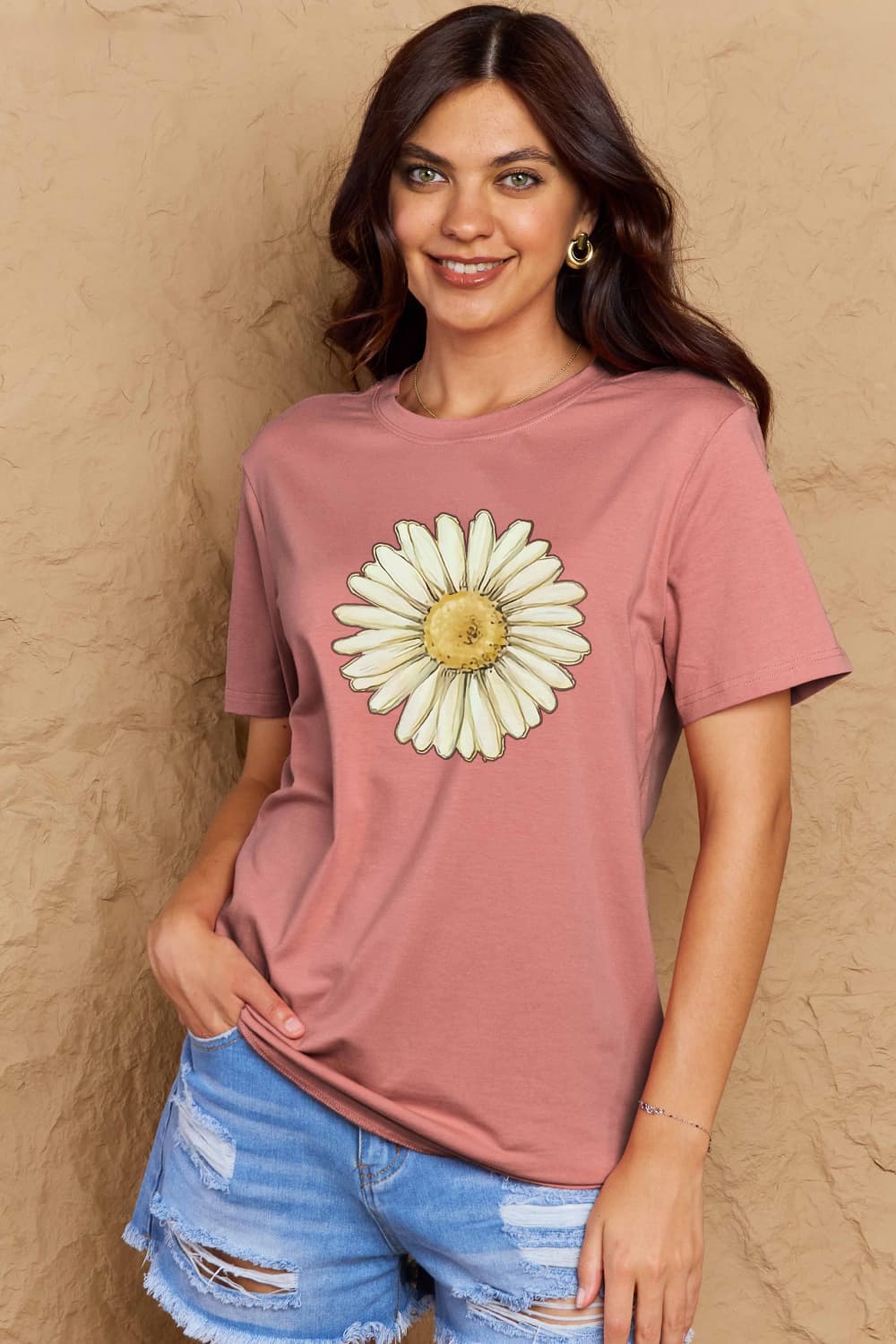 Simply Love: Flower Cotton Tee
