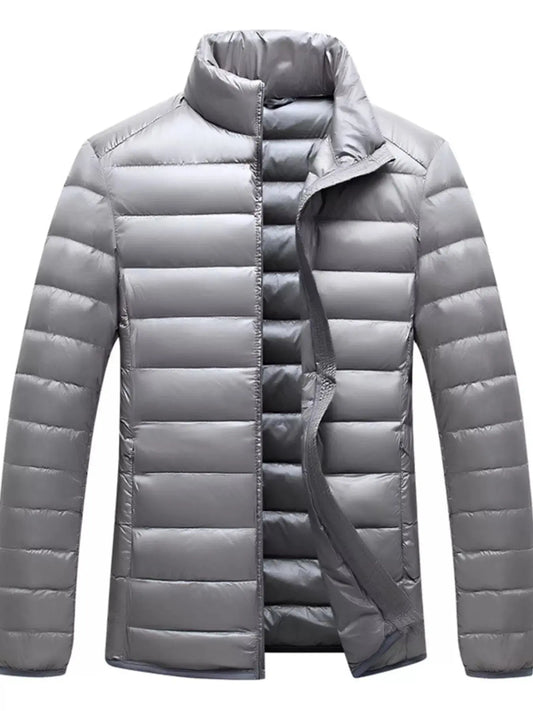 Men's Plus Size Lightweight Zip Up Jacket Simply Love